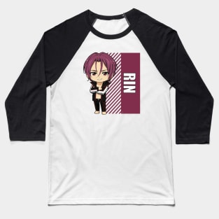 Free Chibi Rin Matsuoka Baseball T-Shirt